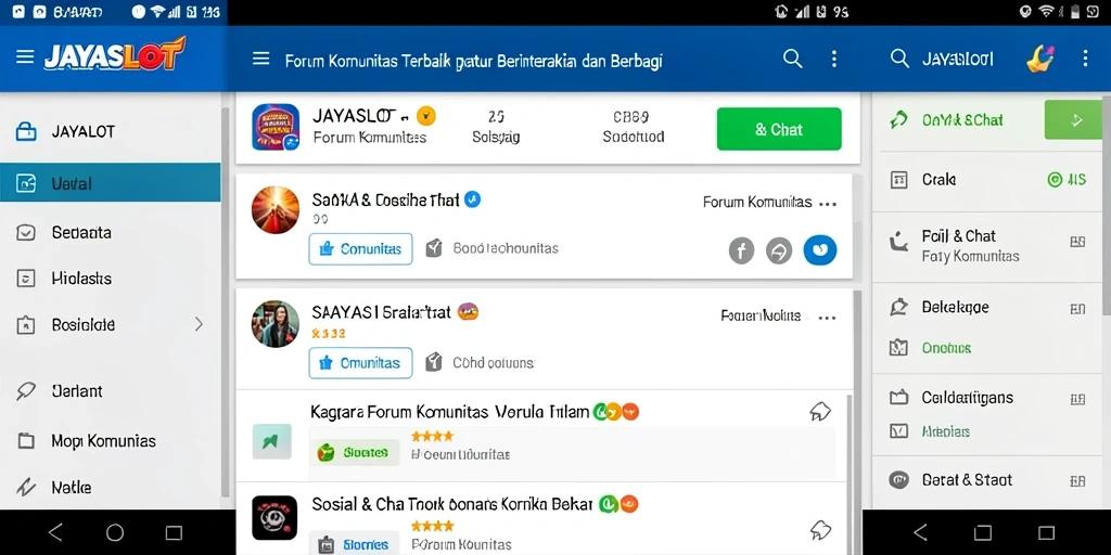 Tampilan antarmuka JAYASLOT yang menarik dan fungsional.