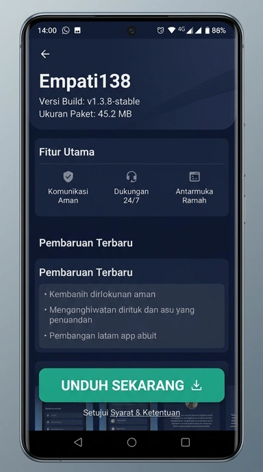 Panduan Unduh dan Instal APK empati138 untuk Android