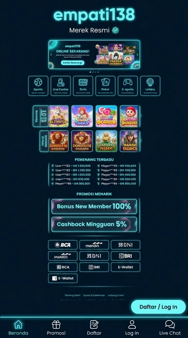 Halaman Resmi Empati138 untuk Pengguna Android